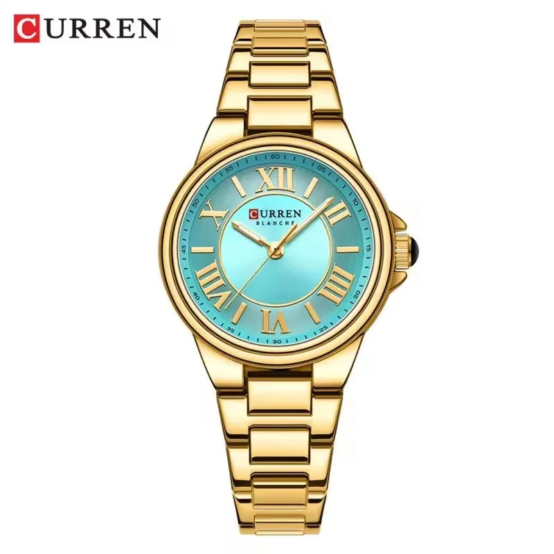 Montre femme CURREN 9091 - Montre bracelet étanche de luxe et élégante
