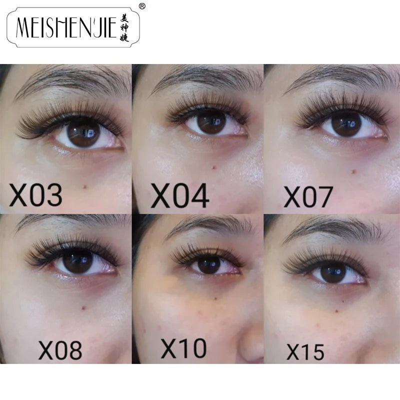 Faux cils 3D en vison - Extensions de cils naturelles et douces (10 boîtes)