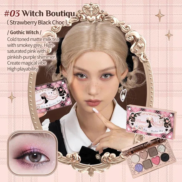 لوحة ظلال العيون مونلايت ميرميد - مجموعة الأحجار الكريمة غير اللامعة