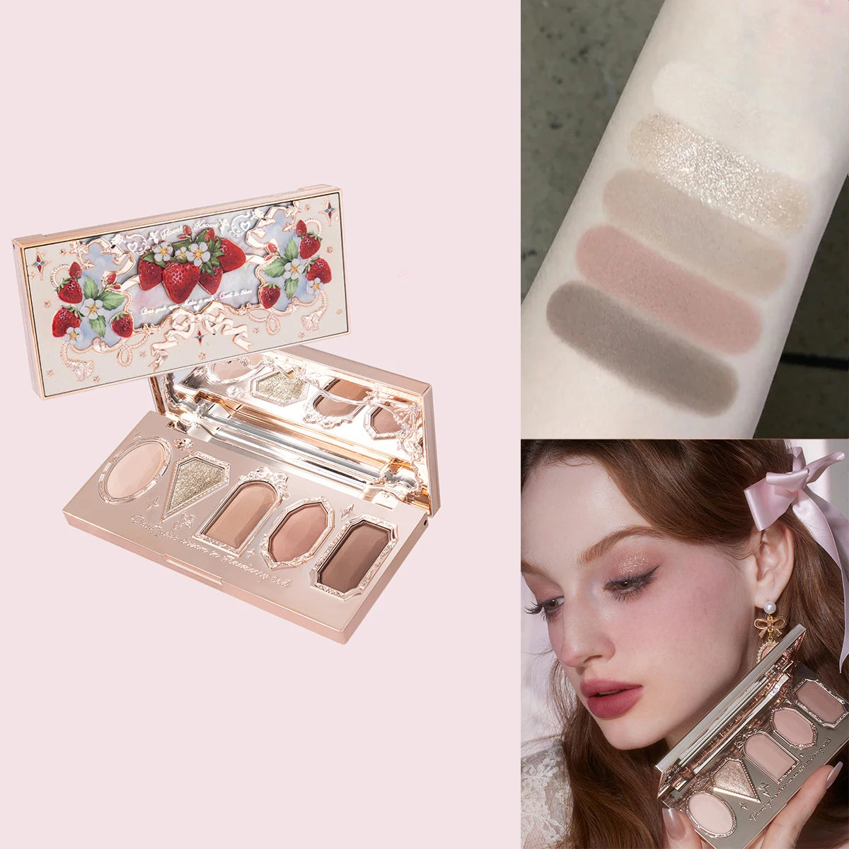 لوحة ظلال العيون مونلايت ميرميد - مجموعة الأحجار الكريمة غير اللامعة