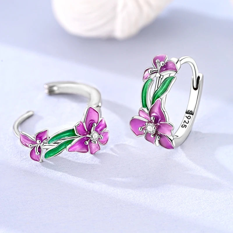 Boucles d'oreilles créoles en argent sterling 925 - Cadeau de mariage et de fiançailles