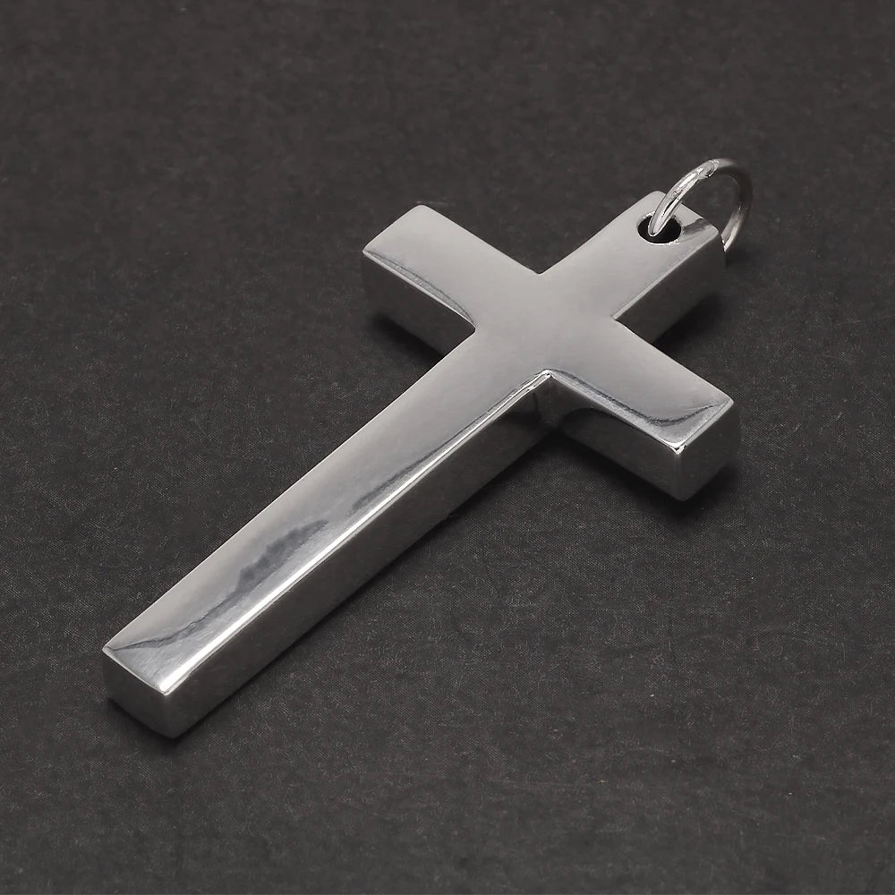 Pendentif Croix - Collier Jésus-Christ en argent sterling 925
