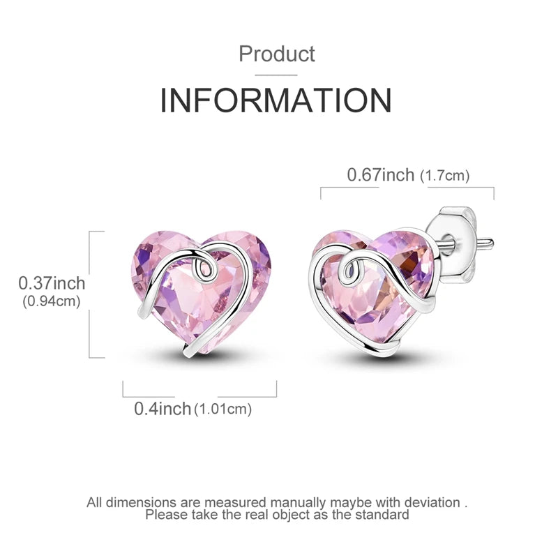 Boucles d'oreilles créoles en argent sterling 925 - Cadeau de mariage et de fiançailles