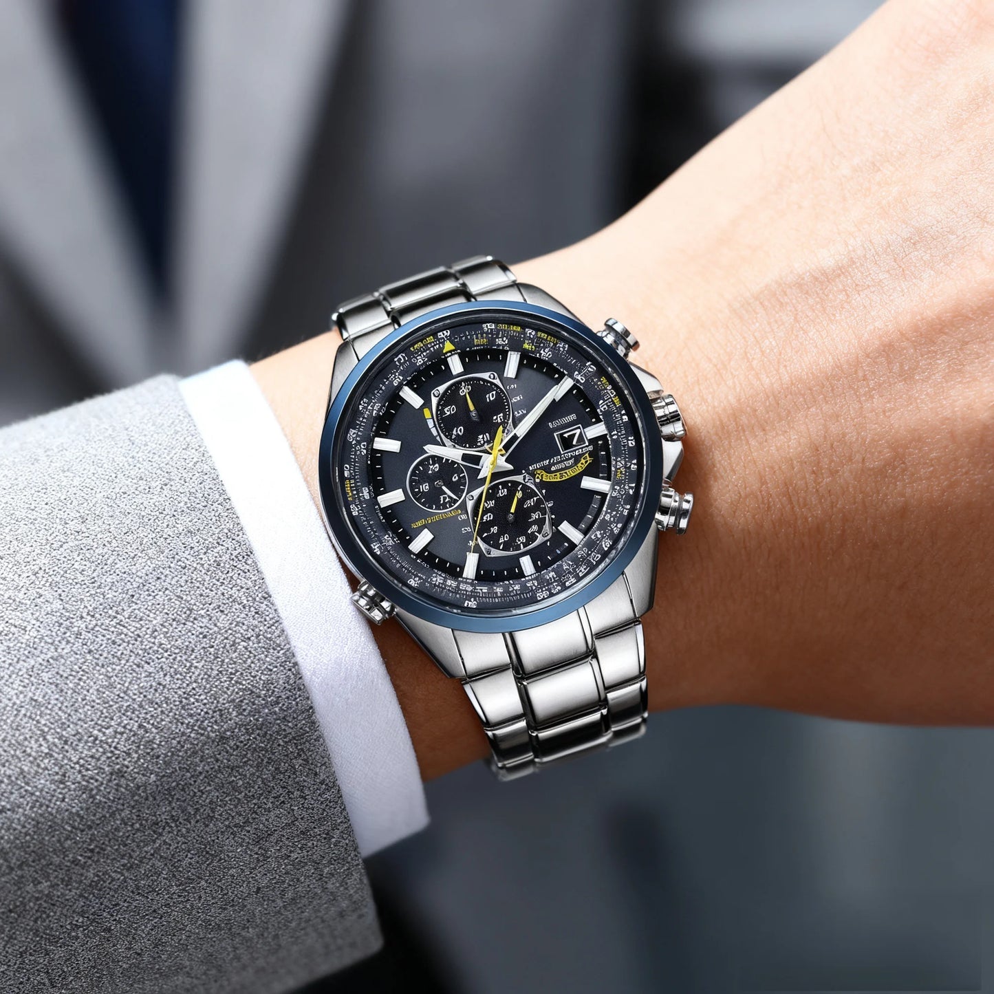 ساعات يد كوارتز فاخرة للرجال موضة 2025، ساعات جلدية كبيرة الحجم للرجال، ساعة عمل متعددة الوظائف، هدية عيد الميلاد