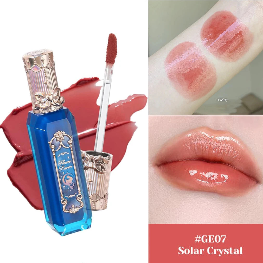 Gloss à lèvres teinté à l'huile - Maquillage hydratant végan pour les lèvres