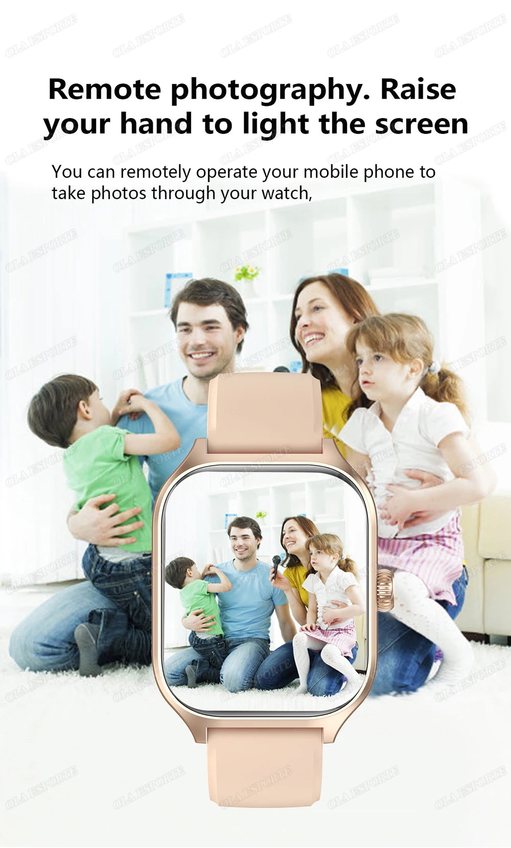 Smart Watch 2025 - Bluetooth Call Message Reminder 24H Health Monitoring