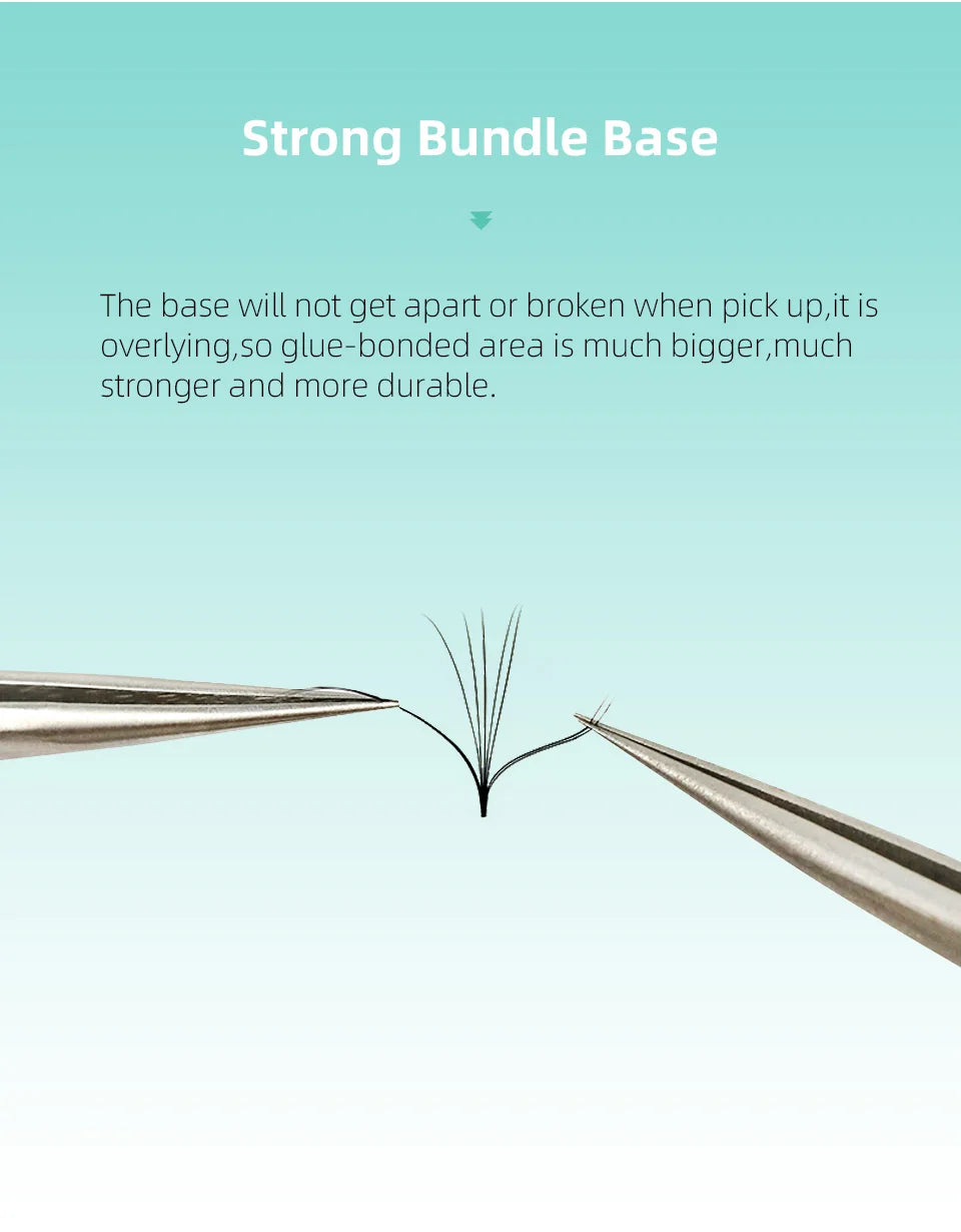 رموش AGUUD الروسية الجاهزة للتكثيف - ١٠ علب - معجبين كثر