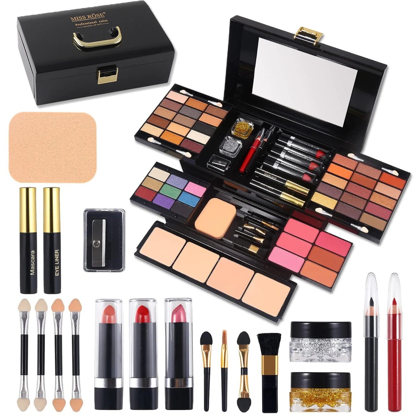 Kit de maquillage professionnel complet - Pour artistes et passionnés de beauté