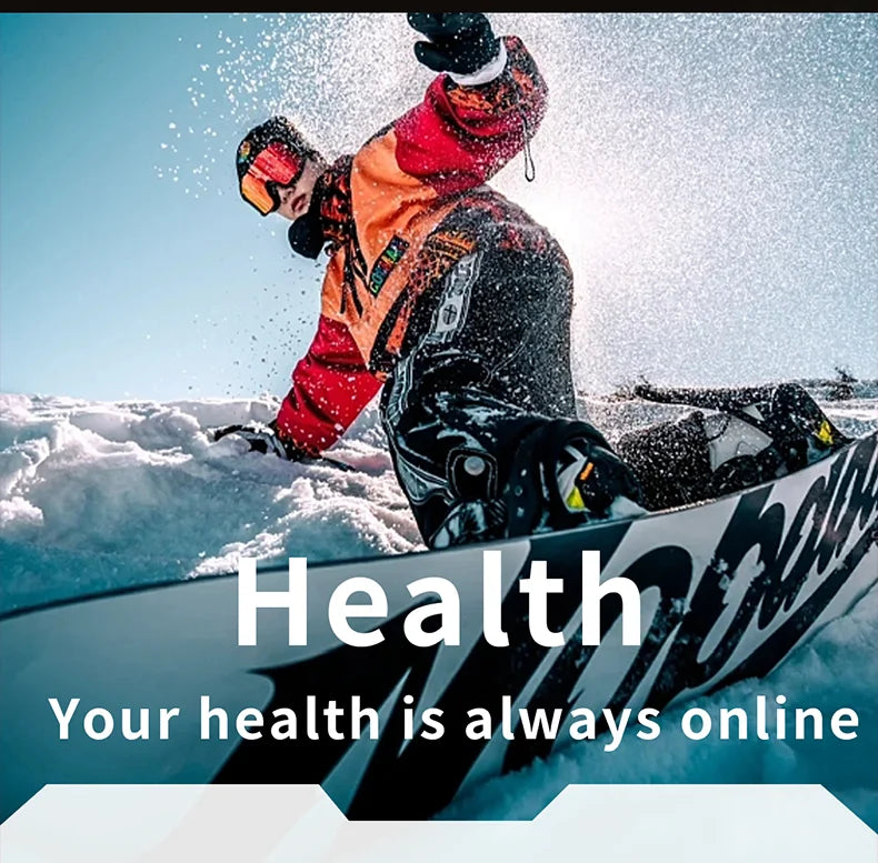 KHwatch Smart Watch - 2.01" Curved Screen Bluetooth Call IP68 Waterproof