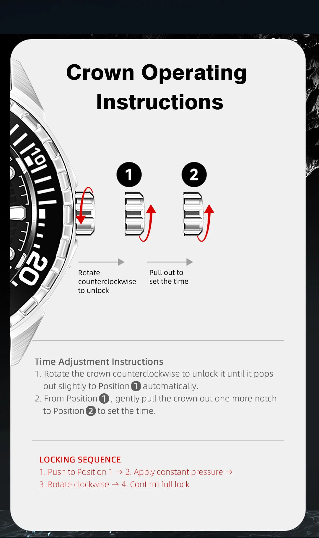 ساعة الغوص الجديدة TRITON من NORTH EDGE للرجال تعمل بالطاقة الشمسية، ساعات كوارتز فاخرة بهيكل من الفولاذ المقاوم للصدأ 316L، مقاومة للماء حتى عمق 300 متر