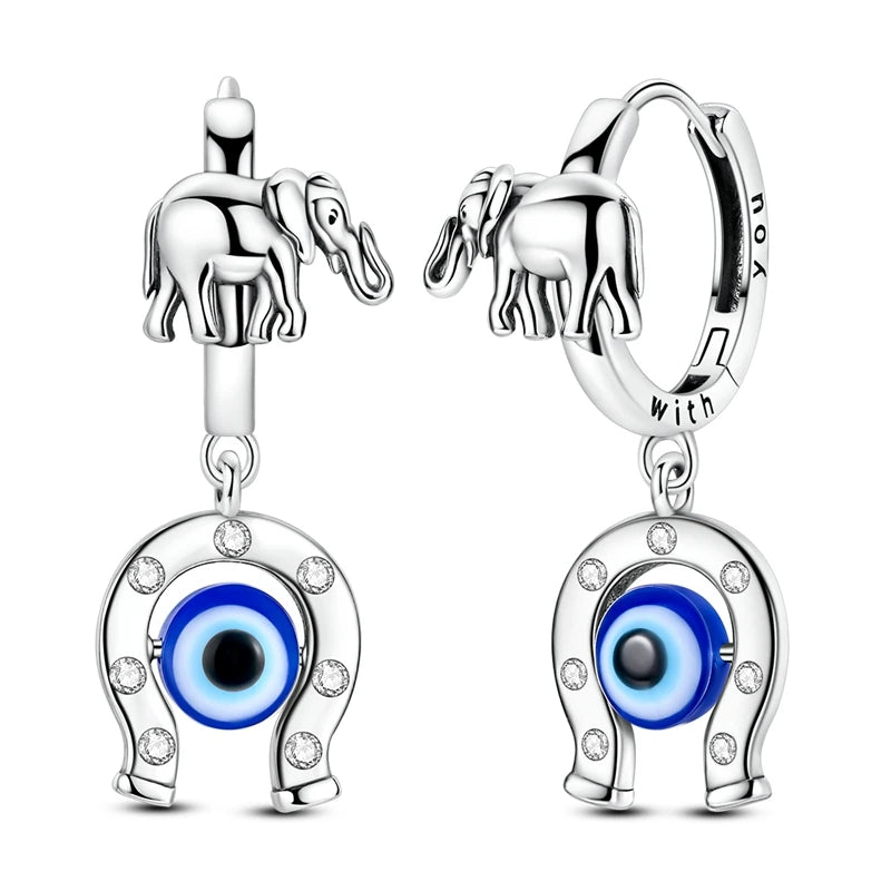 Boucles d'oreilles créoles en argent sterling 925 - Cadeau de mariage et de fiançailles