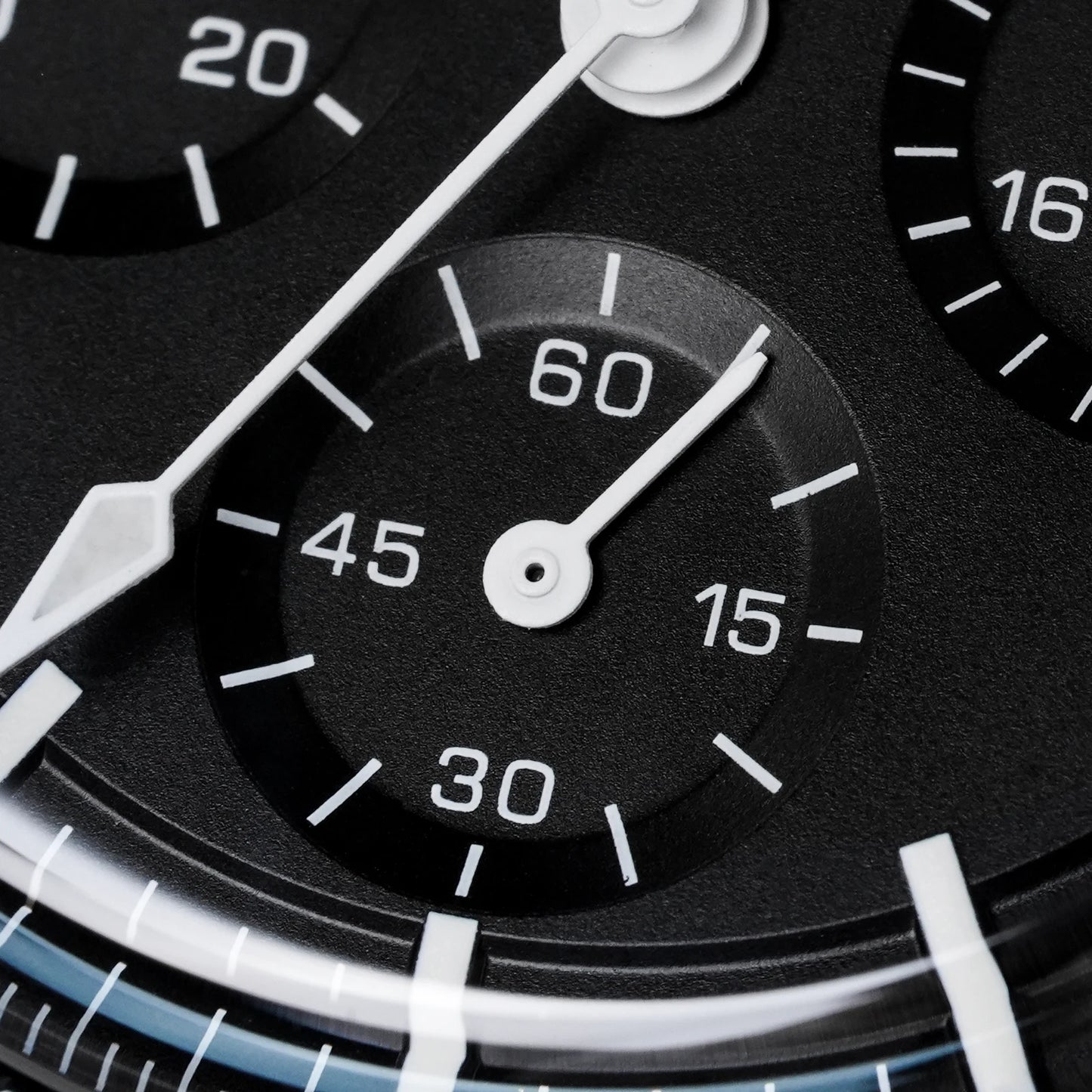 Montre Watchdives WD1863 à quartz, mouvement chronographe VK63, verre saphir bombé, étanche à 10 bar, luminescente, 39 mm, style vintage