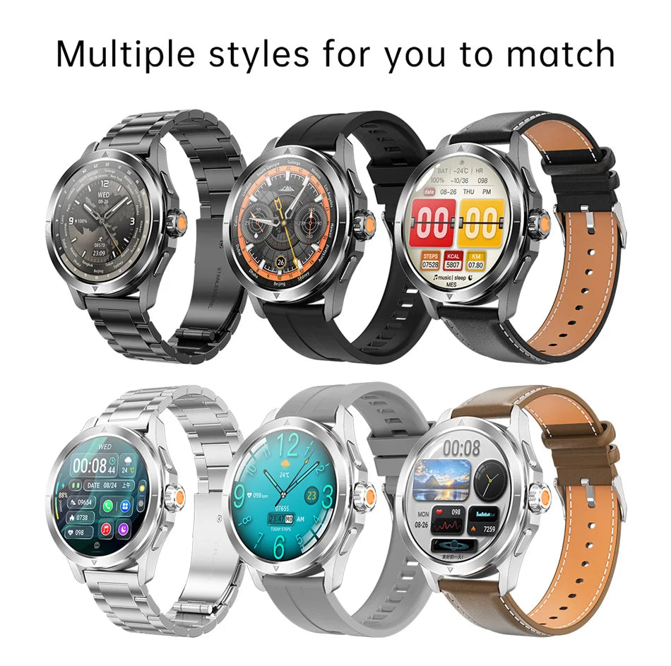 S4 Ultra Smart Watch - AMOLED Outdoor Sport NFC GPS Heart Rate Waterproof