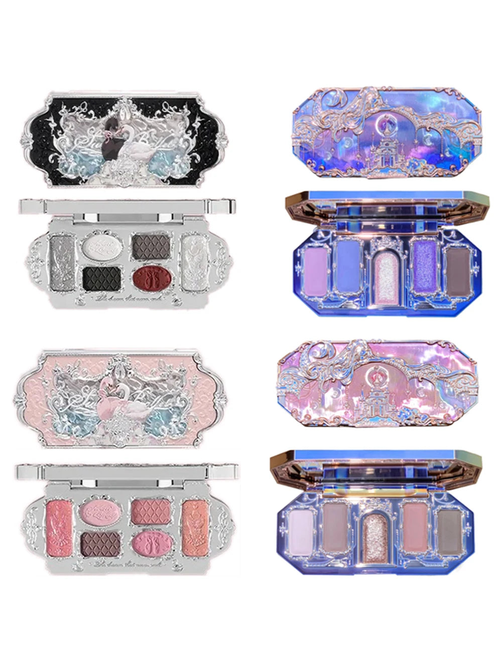 لوحة ظلال العيون مونلايت ميرميد - مجموعة الأحجار الكريمة غير اللامعة