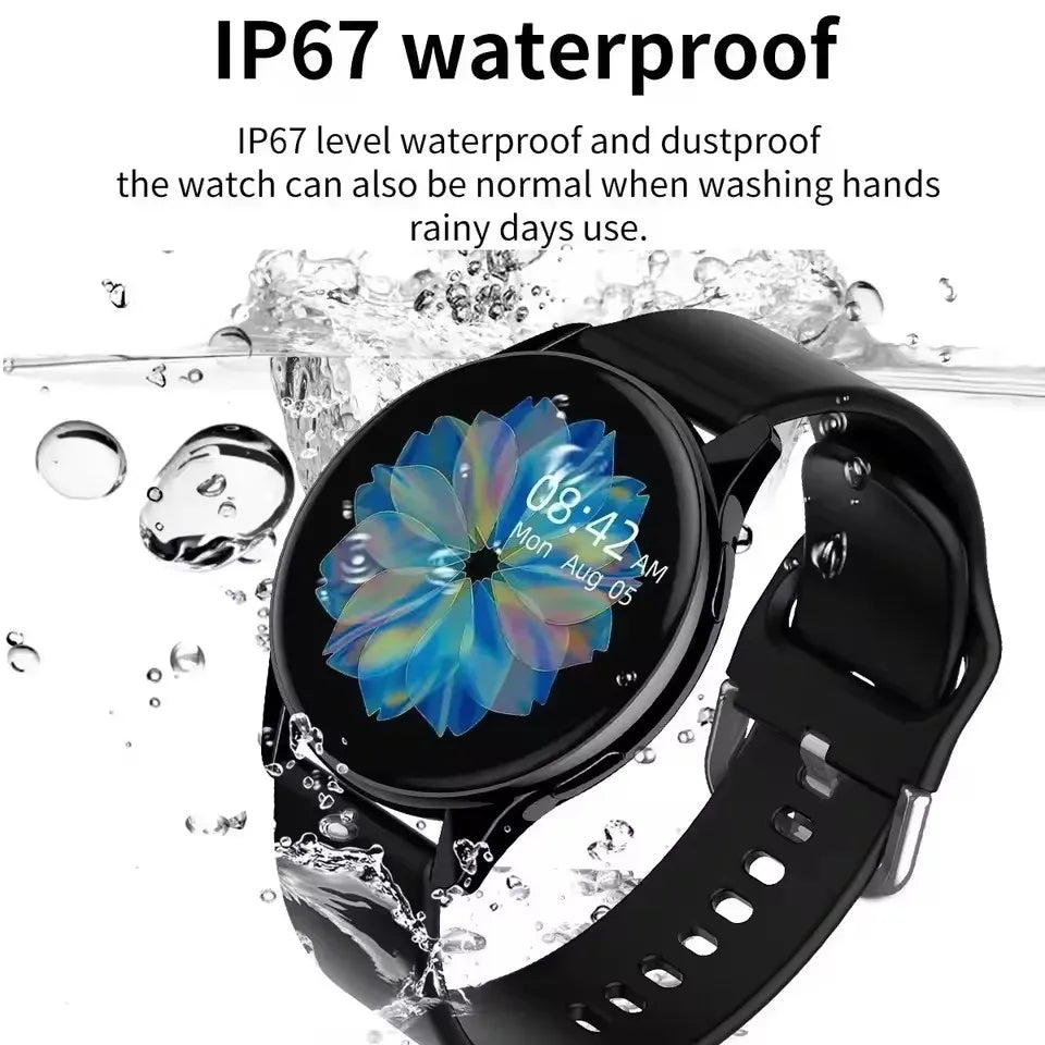 Smart Watch 2025 - Bluetooth Call Music Control Heart Rate Blood Pressure IP67