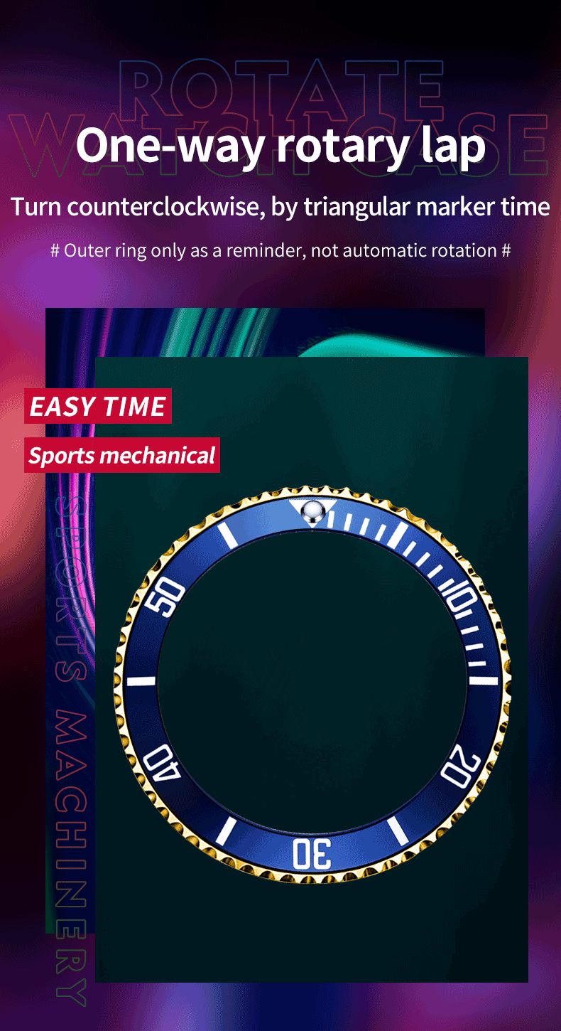 Montre homme OLEVS 6650, classique et originale, automatique, mécanique, avec index en zircon, étanche et lumineuse, en acier inoxydable.