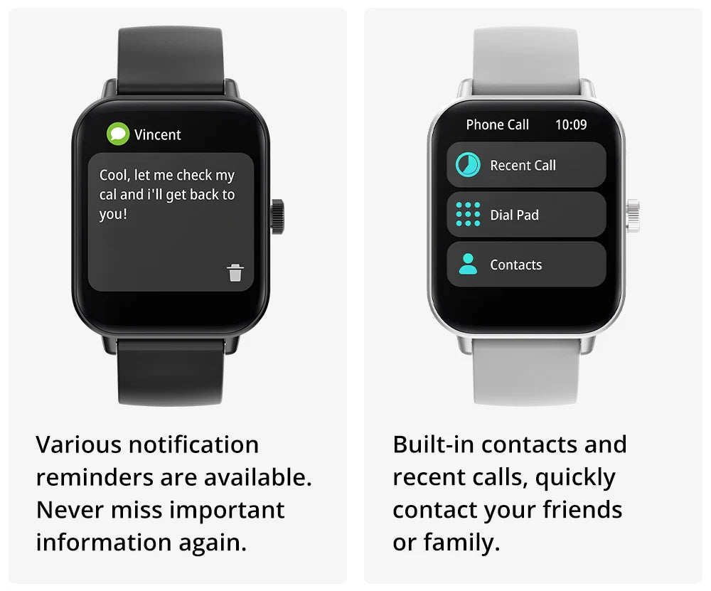 COLMI P81 Smartwatch - Voice Calling 24H Health Monitor 100 Sports Modes