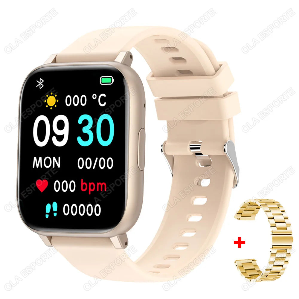 Smart Watch 2025 - GPS HD Touch Screen Blood Pressure Monitor Bluetooth Call
