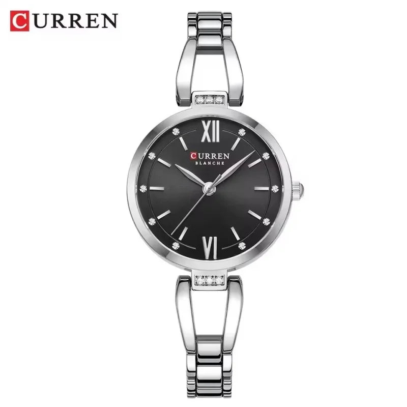 Montre femme CURREN 9092 - Montre bracelet affaires de luxe en acier