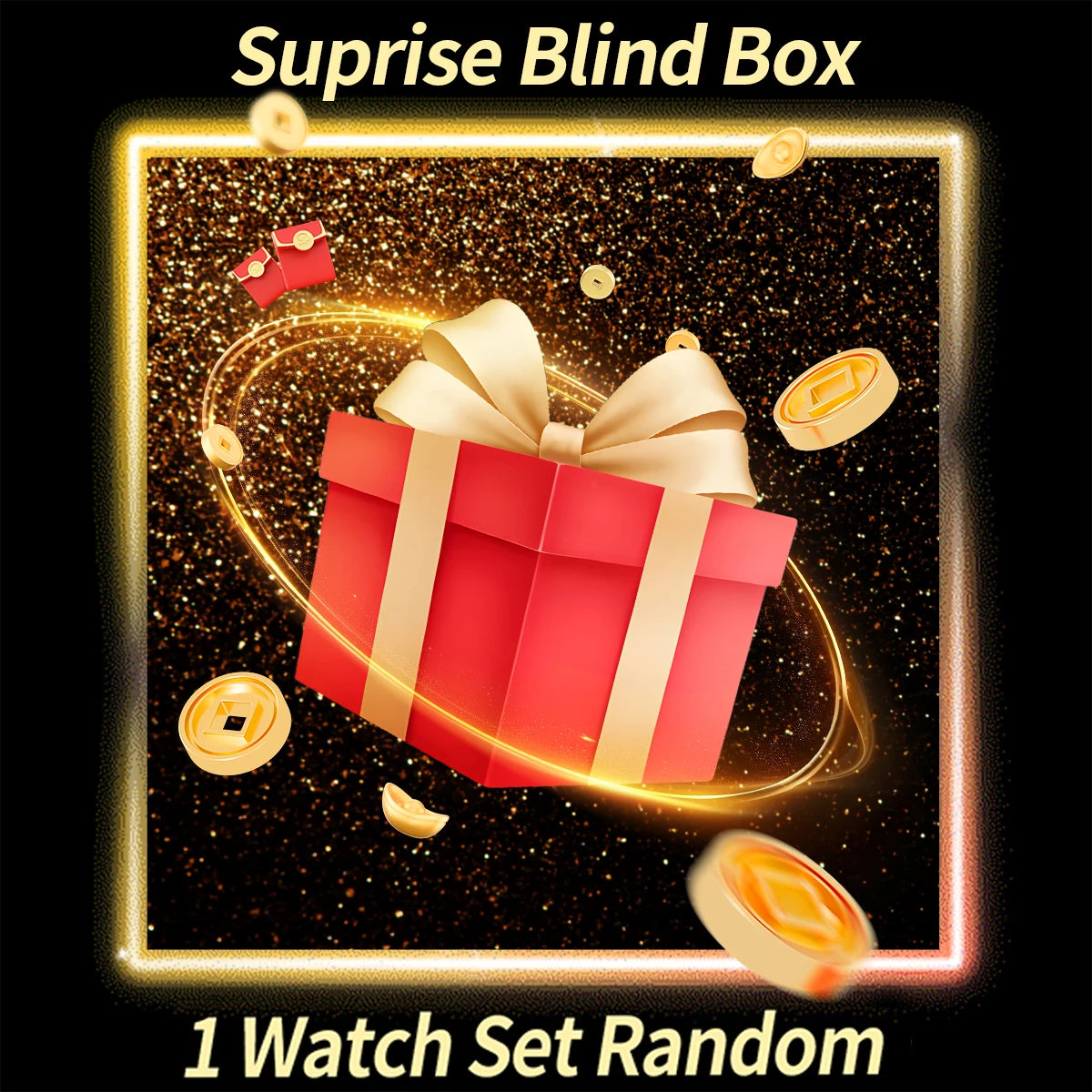 Mystery Watch Set - 6pcs Surprise Blind Box Women's Watches