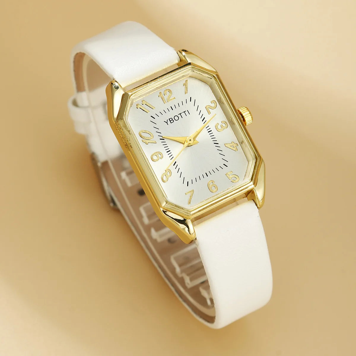 Women's Watch Set - 1/5/6pcs Luxury Square Quartz Watches