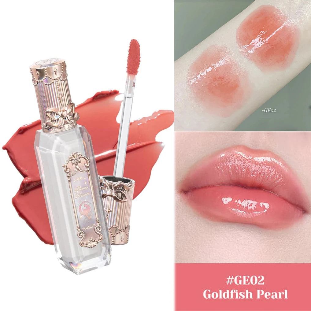 Gloss à lèvres teinté à l'huile - Maquillage hydratant végan pour les lèvres