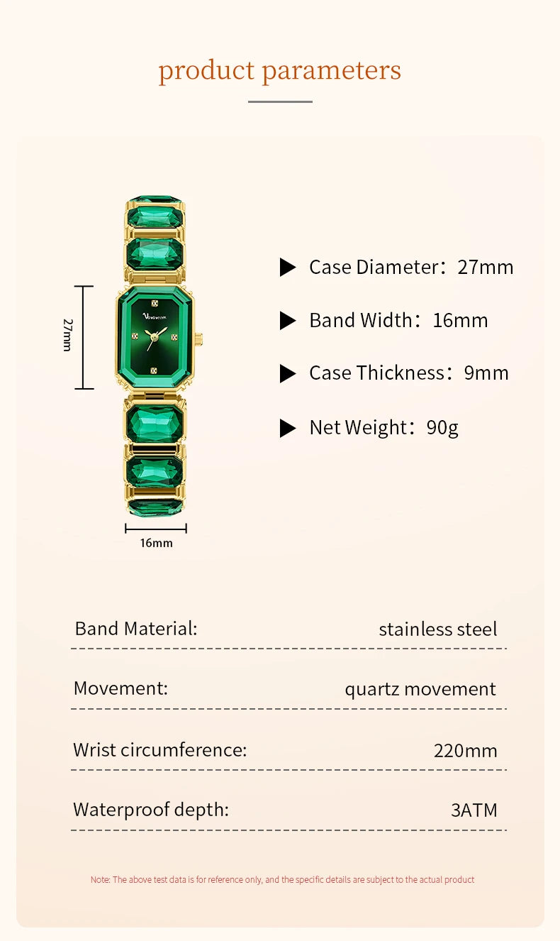 2024 Women's Watch - Luxury Diamond Rose Gold Bracelet Watch