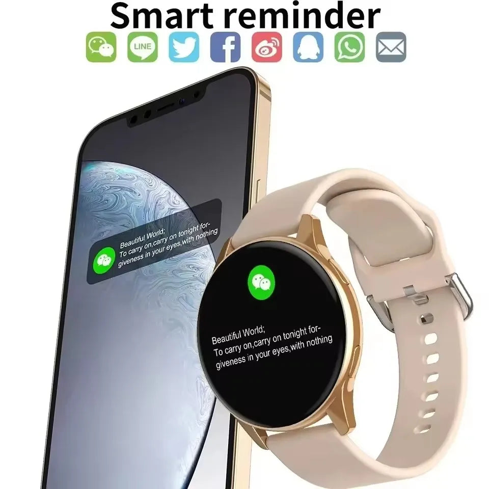 Smart Watch 2025 - Bluetooth Call Music Control Heart Rate Blood Pressure IP67
