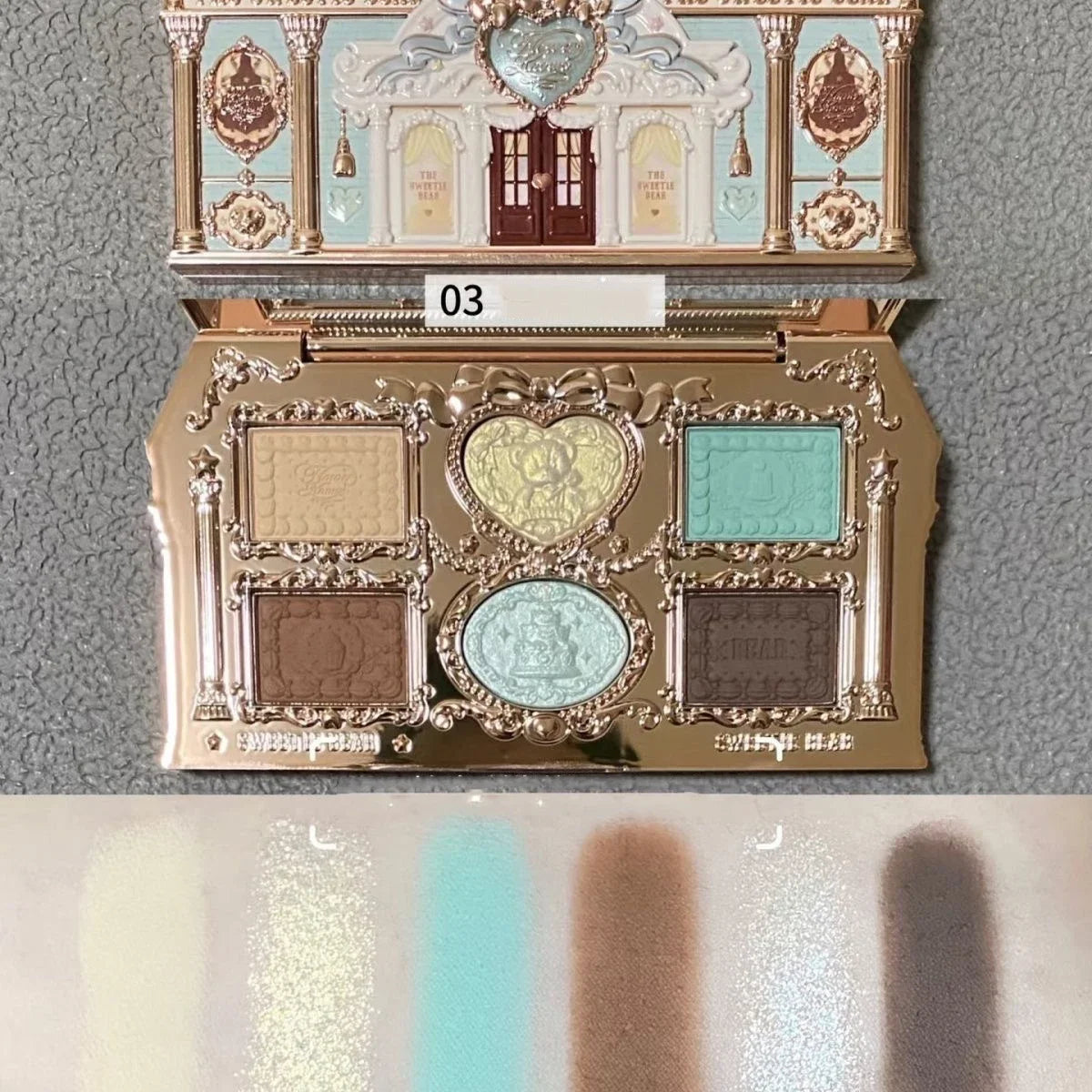 لوحة ظلال العيون مونلايت ميرميد - 8 ألوان لامعة غير لامعة