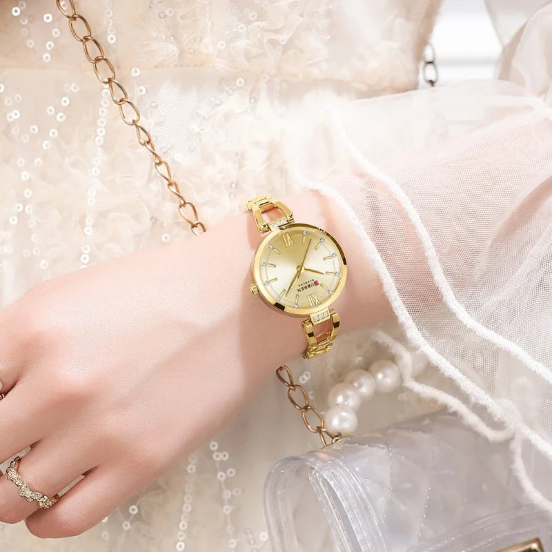 Montre femme CURREN 9092 - Montre bracelet affaires de luxe en acier