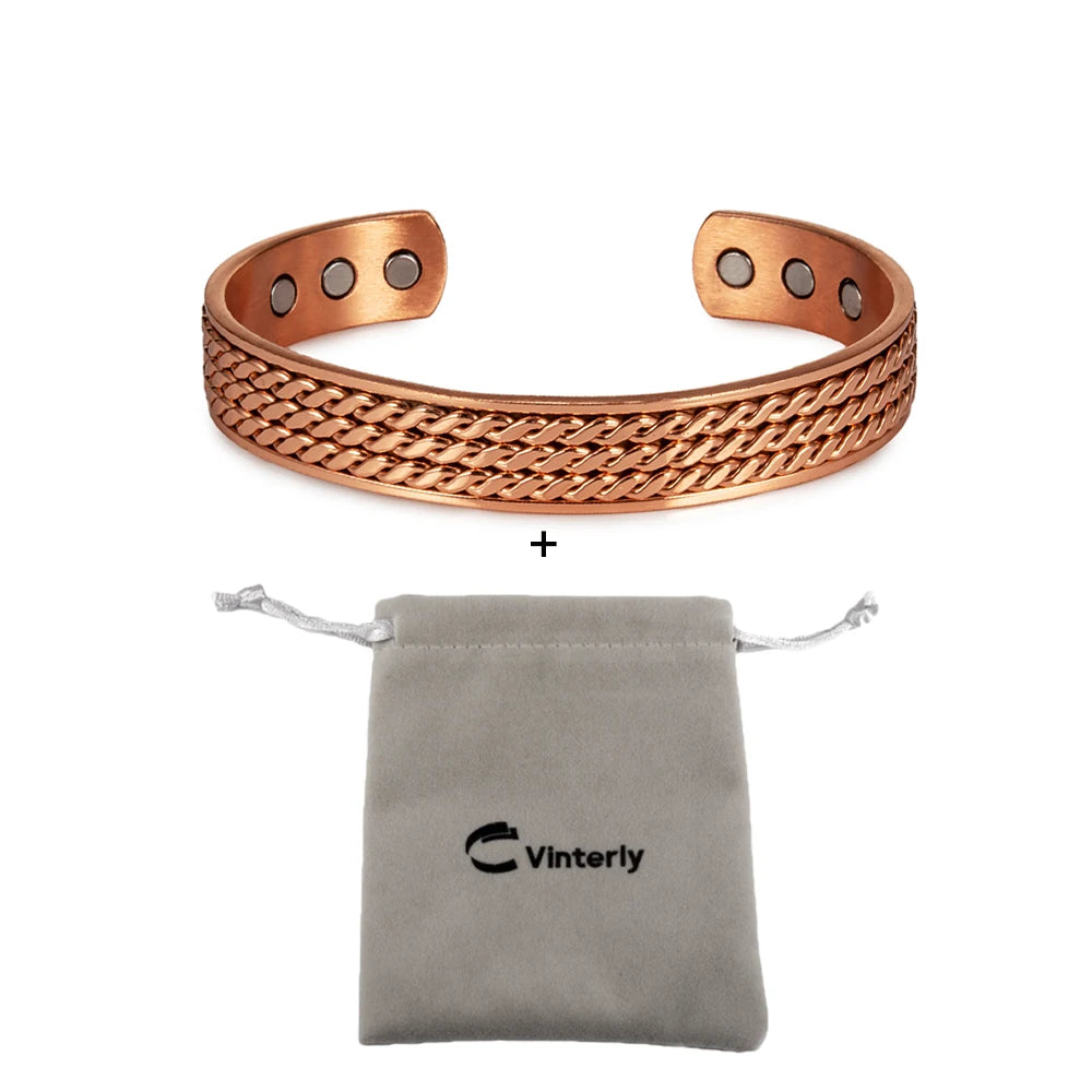 سوار القلب الأولي - سوار الصداقة المضفر المصنوع يدويًا من أريزونا