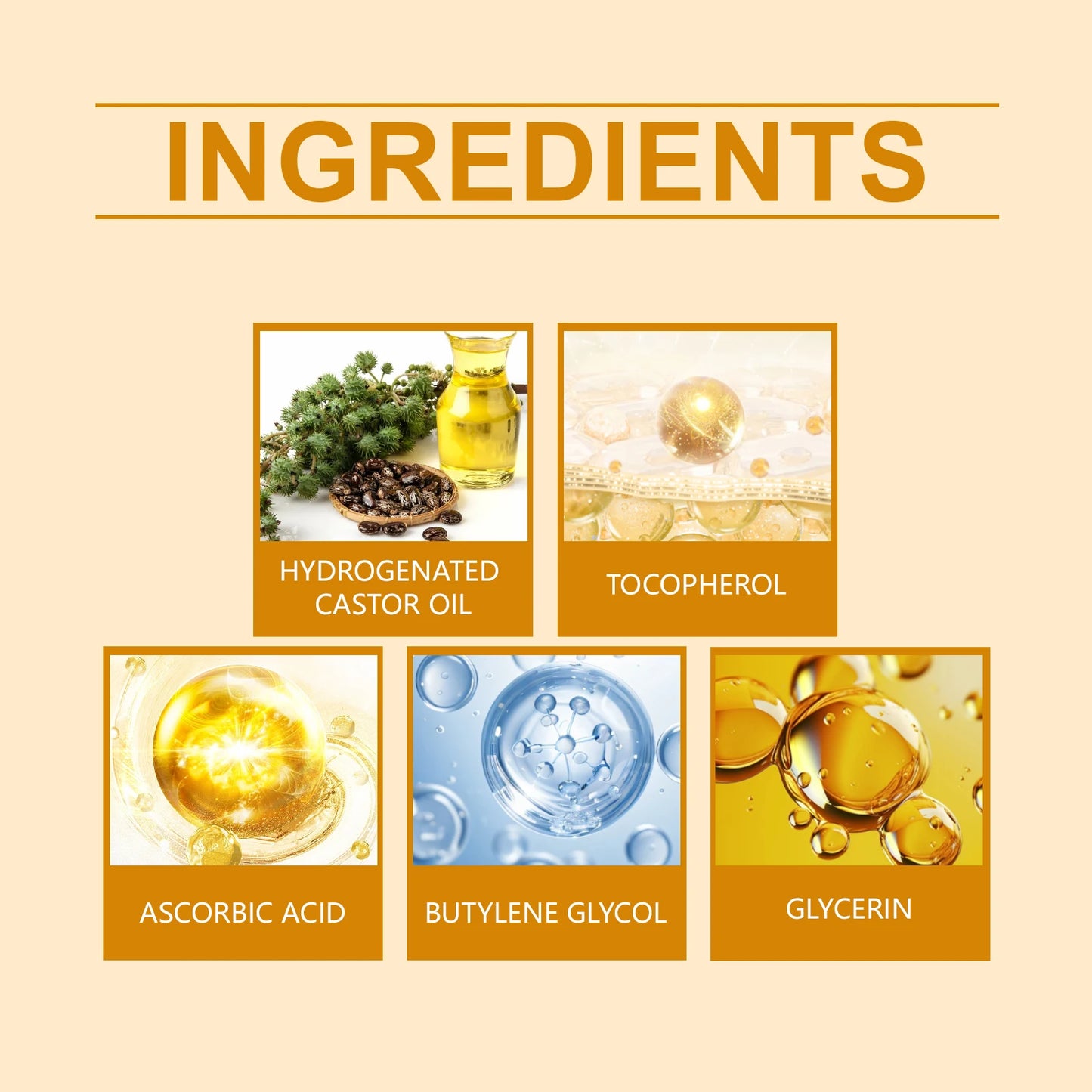 زيت سيروم العين المضاد للشيخوخة - علاج تفتيح وتقوية البشرة بفيتامين سي