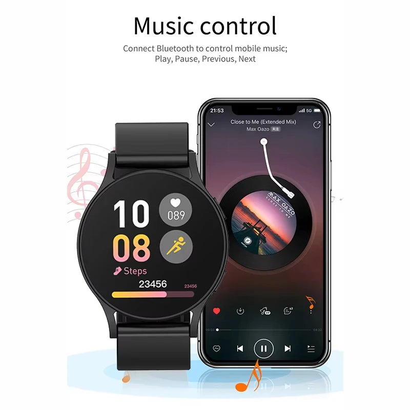 KESHUYOU Smart Watch 6 - Bluetooth Talking Sports Health Monitoring Alarm