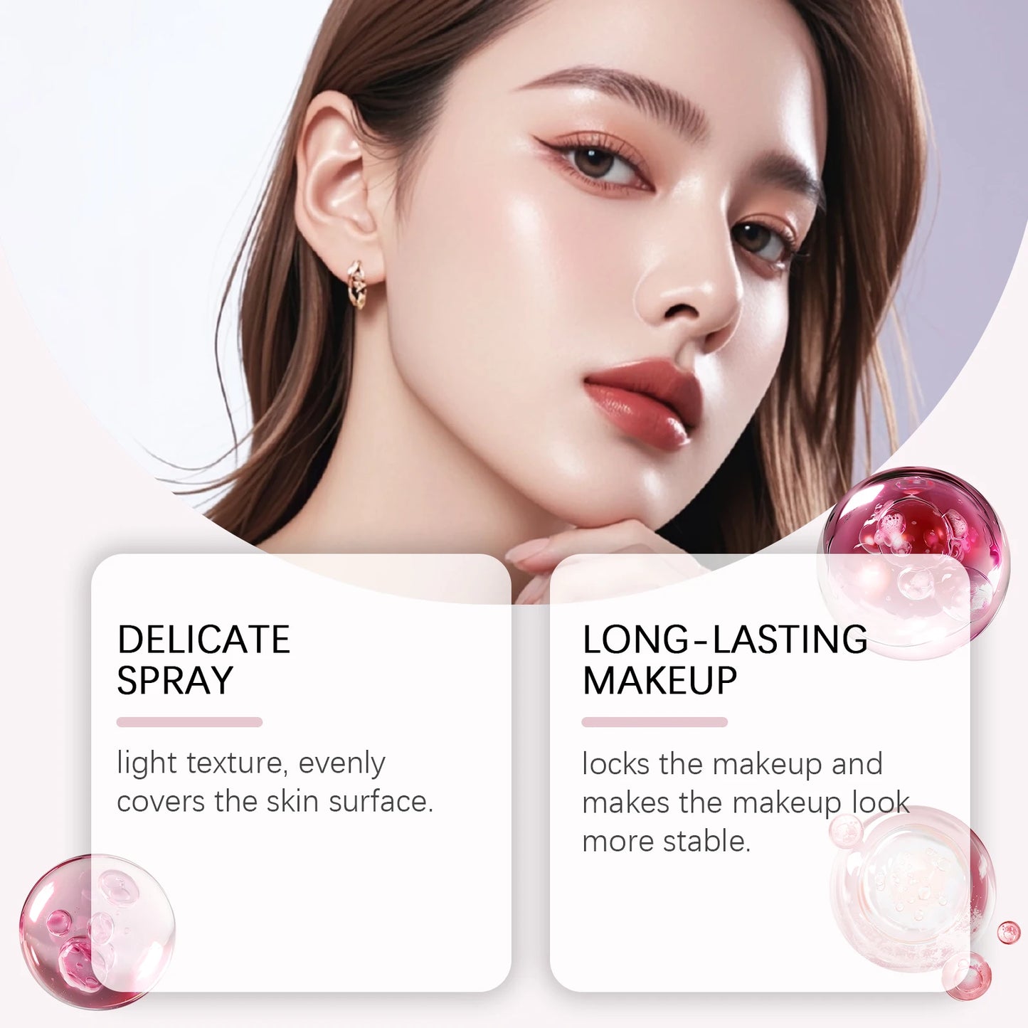 Spray fixateur de maquillage SPF 50+ - Fini mat longue tenue