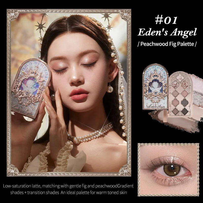 لوحة ظلال العيون مونلايت ميرميد - مجموعة الأحجار الكريمة غير اللامعة