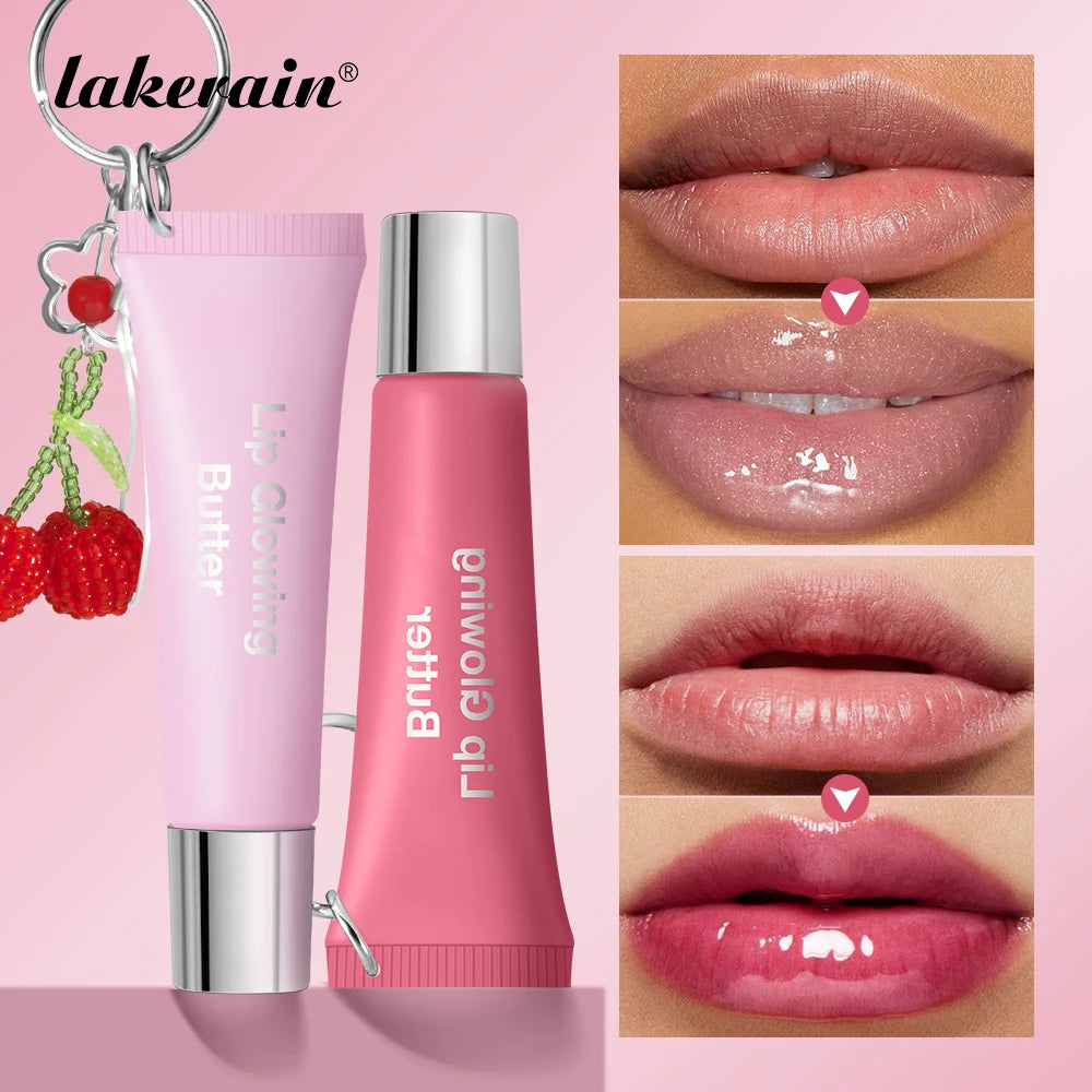 ملمع شفاه زبدة لامع - زيت شفاه مرطب يدوم طويلاً