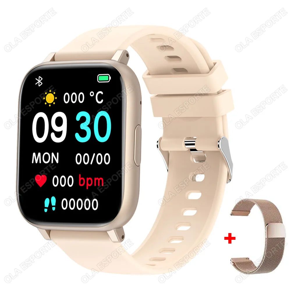 Smart Watch 2025 - GPS HD Touch Screen Blood Pressure Monitor Bluetooth Call