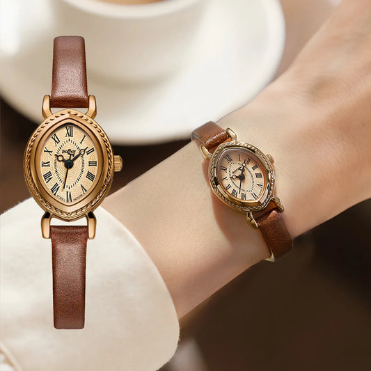 Montre femme - Montre vintage Lucky Goddess étanche à quartz