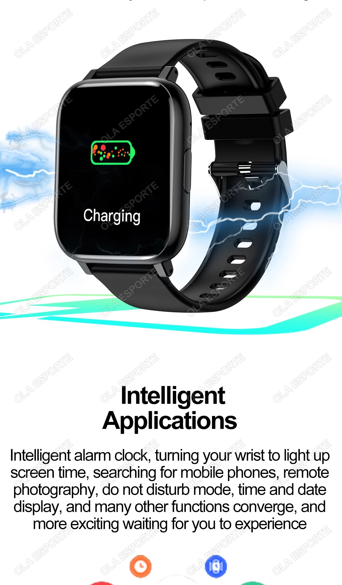 Smart Watch 2025 - GPS HD Touch Screen Blood Pressure Monitor Bluetooth Call