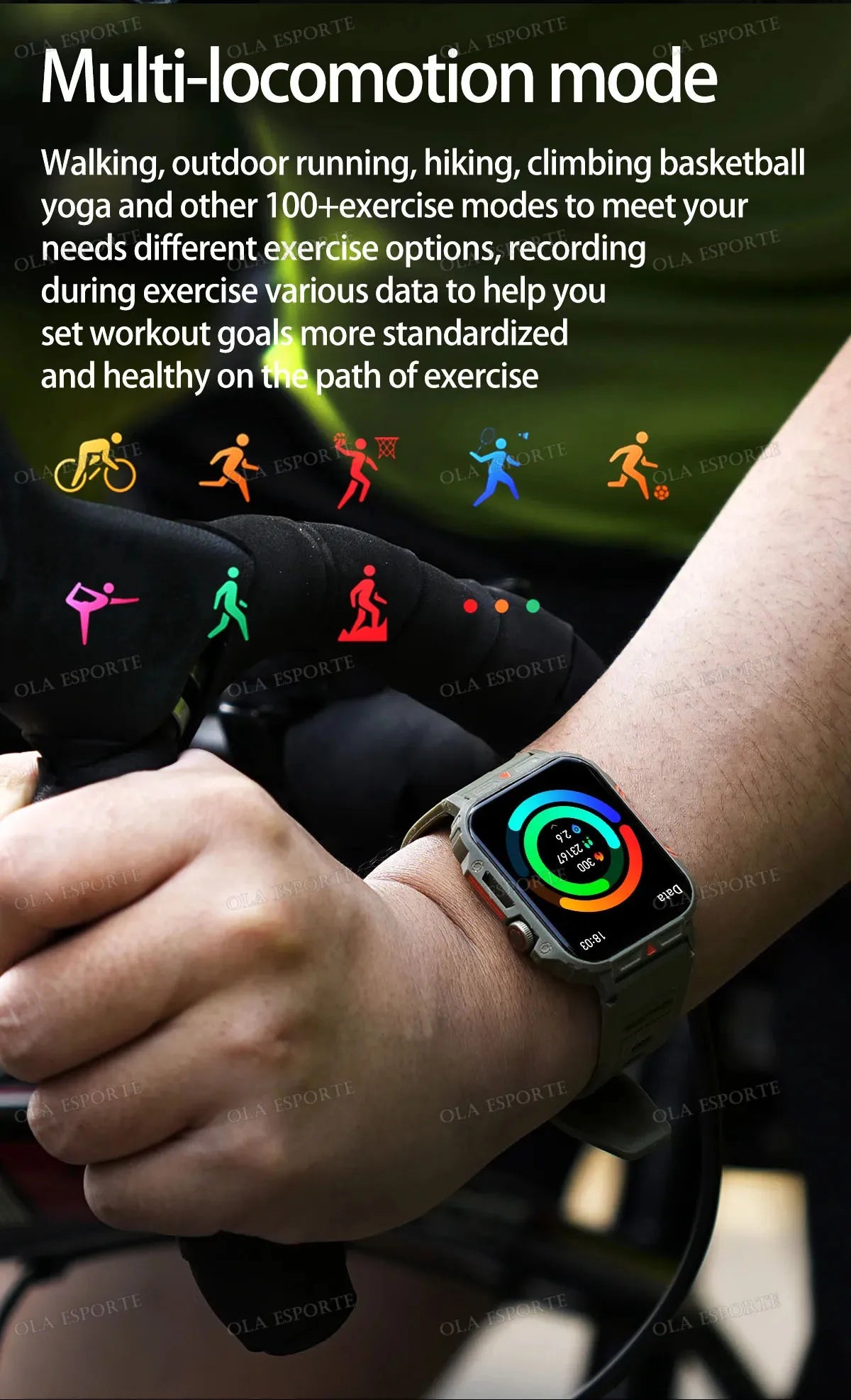 Military Smart Watch 2025 - Health Monitor Bluetooth Call IP68 Waterproof Fitness