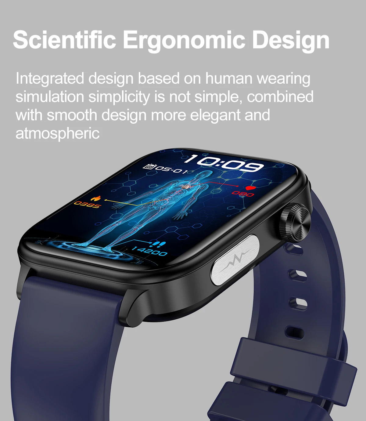 Smart Watch 2025 - ECG+PPG Blood Pressure Blood Lipid Uric Acid Menstrual Tracker