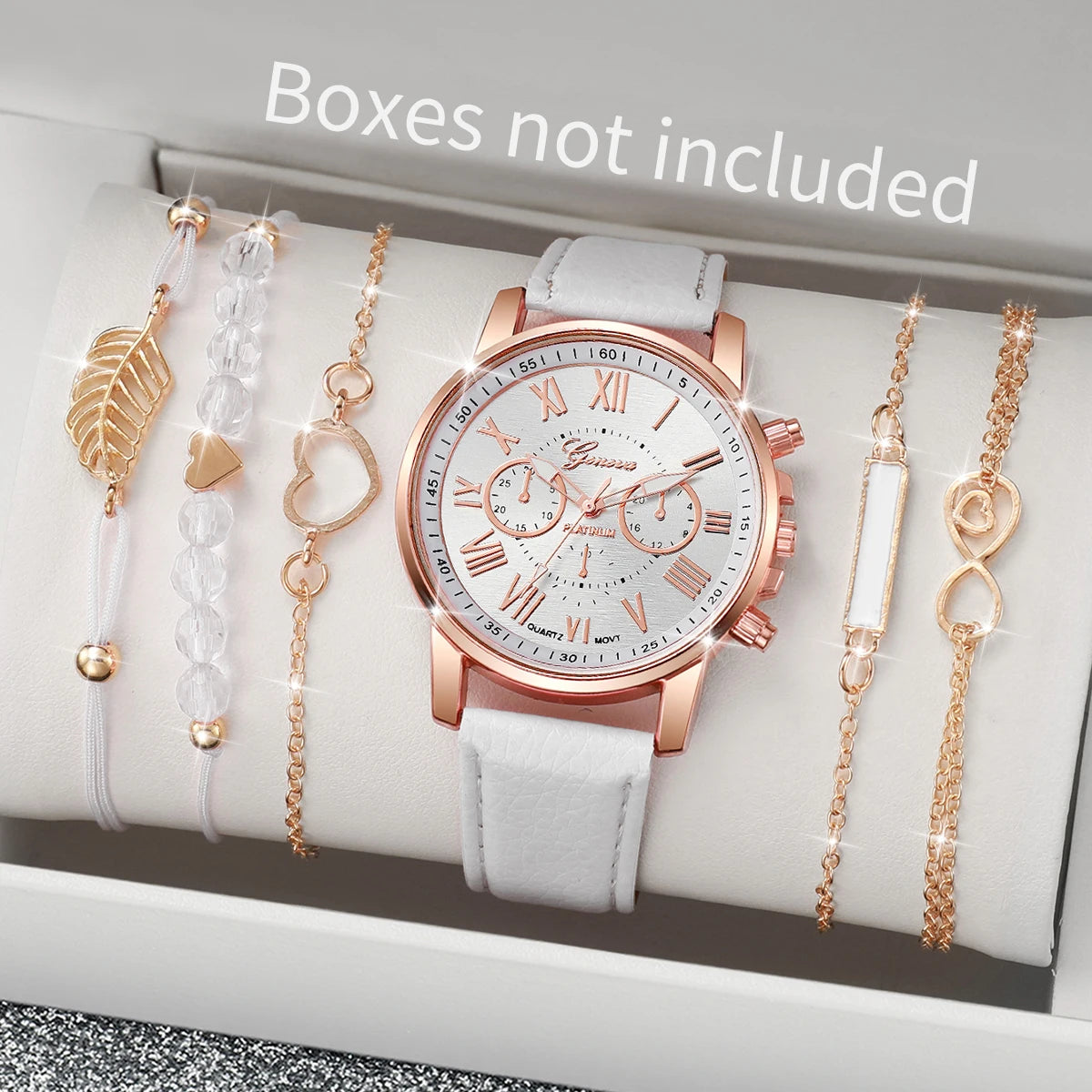 Mystery Watch Set - 6pcs Surprise Blind Box Women's Watches