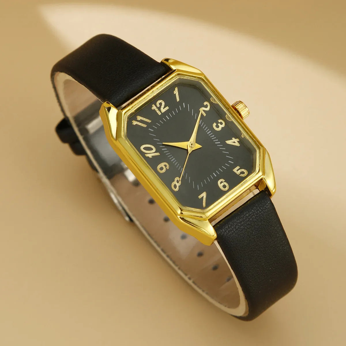 Women's Watch Set - 1/5/6pcs Luxury Square Quartz Watches