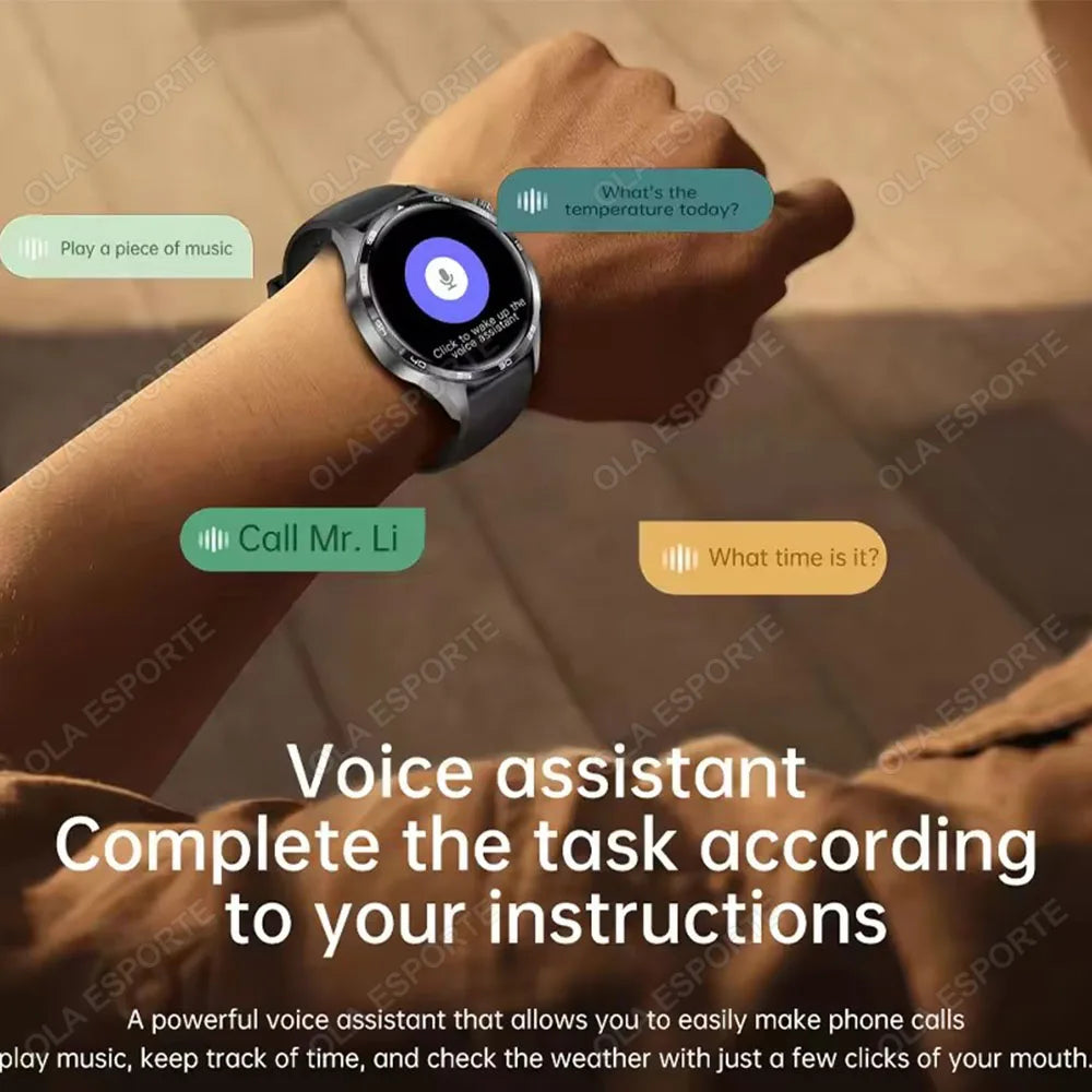 ساعة 5 برو - ساعة ذكية GPS NFC 360x360 AMOLED مكالمات بلوتوث IP68