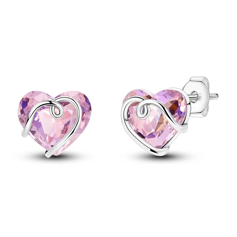 Boucles d'oreilles créoles en argent sterling 925 - Cadeau de mariage et de fiançailles
