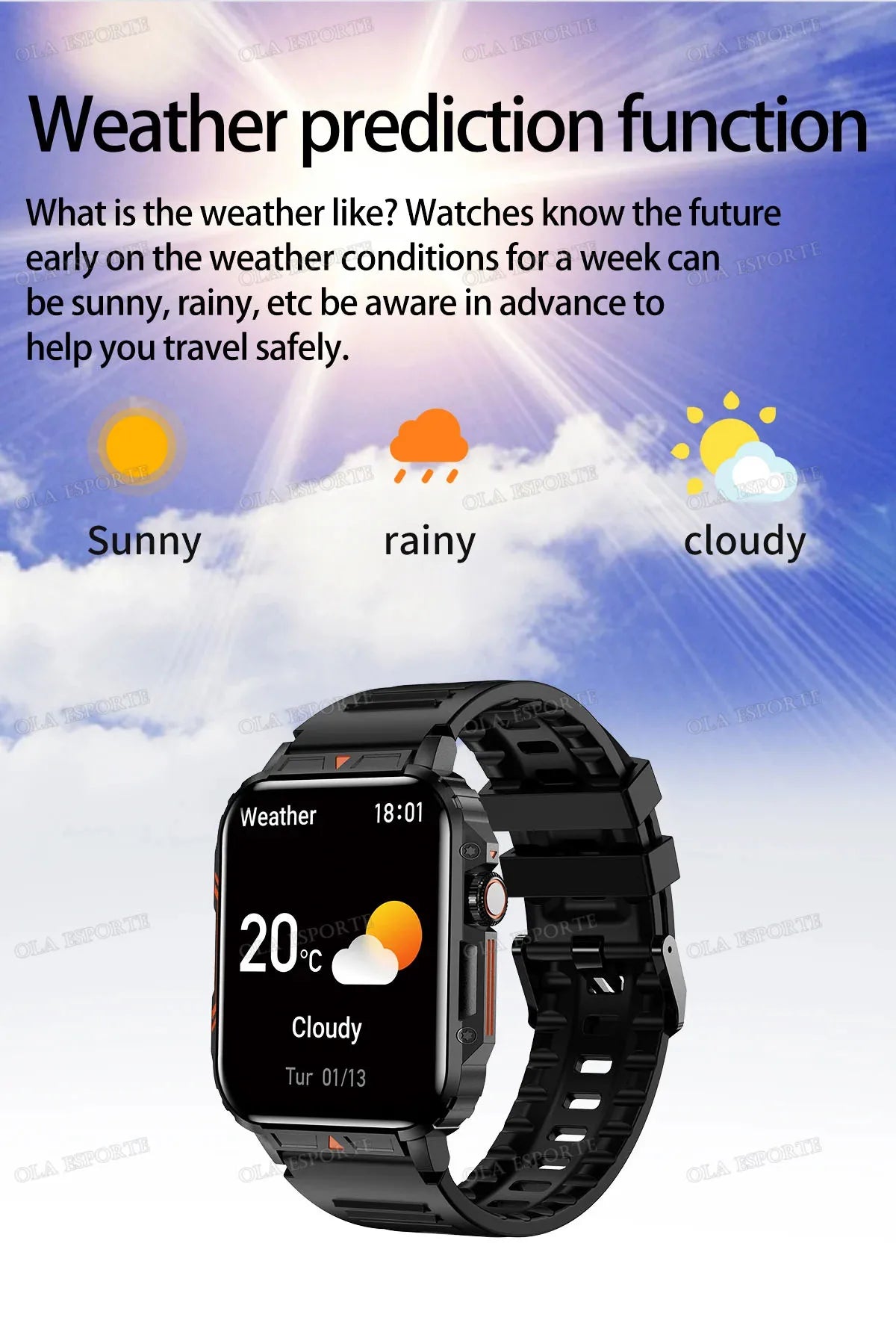 Military Smart Watch 2025 - Health Monitor Bluetooth Call IP68 Waterproof Fitness