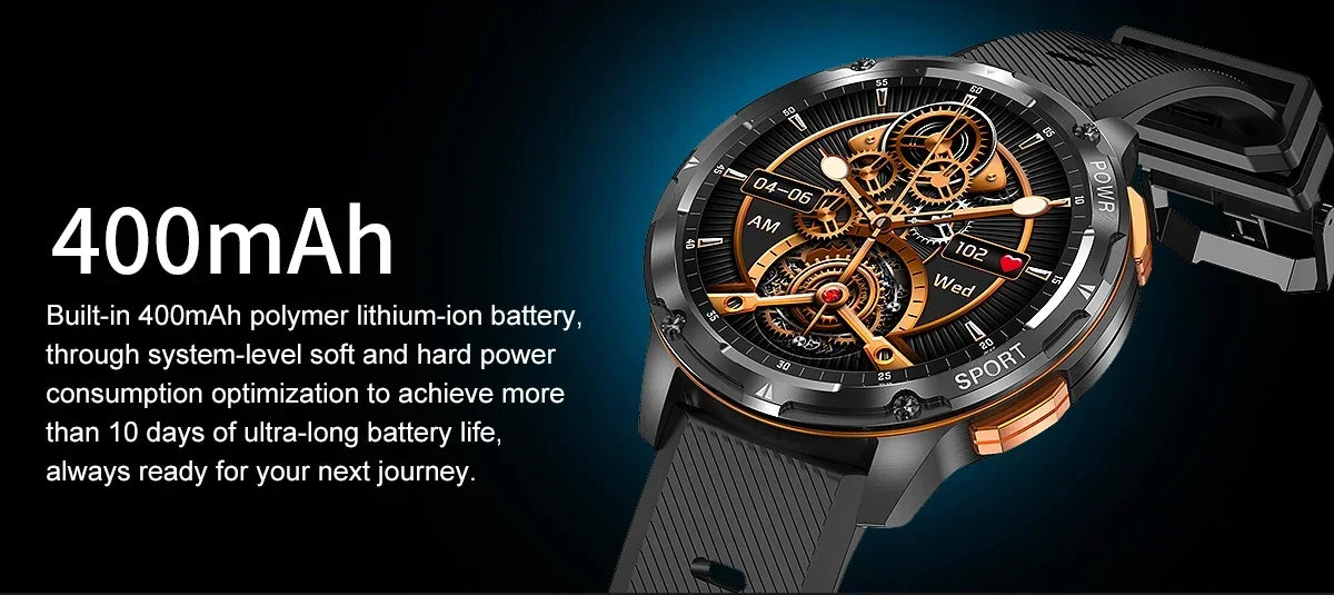 Fashion amoled smart watch AK59 Luxury BT call 400mah large battery rubber metal strap Ladies watches sports AK59 smartwatch