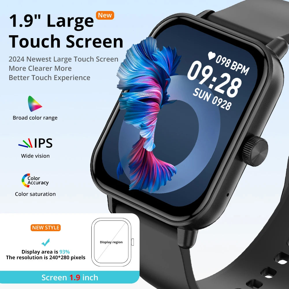 COLMI P81 Smartwatch - Voice Calling 24H Health Monitor 100 Sports Modes