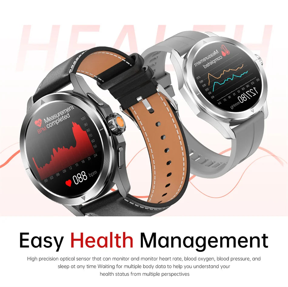 S4 Ultra Smart Watch - AMOLED Outdoor Sport NFC GPS Heart Rate Waterproof