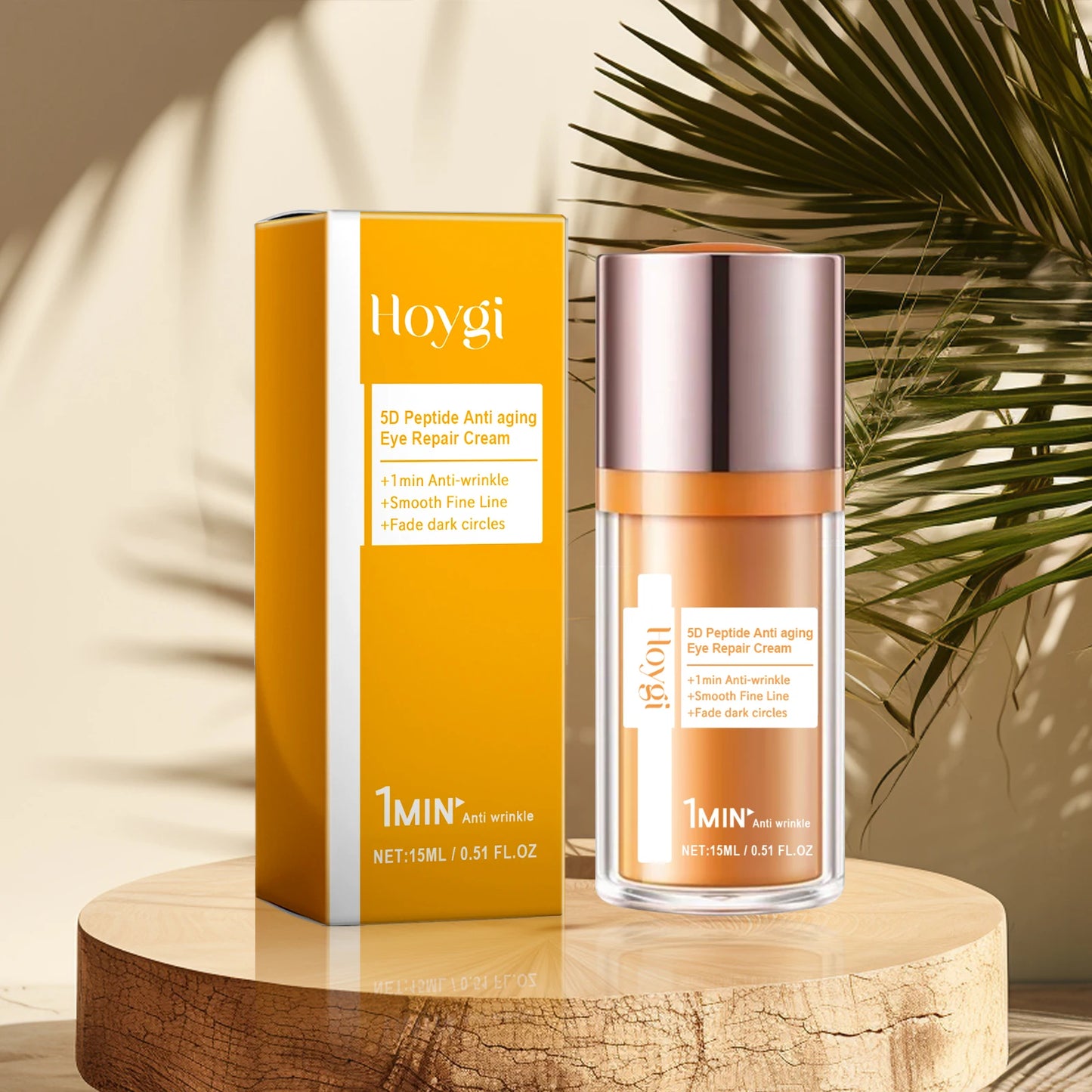 كريم العيون المضاد للتجاعيد ببتيد 5D - علاج الهالات السوداء وشد البشرة